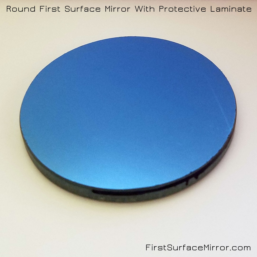 Round First Surface Mirror